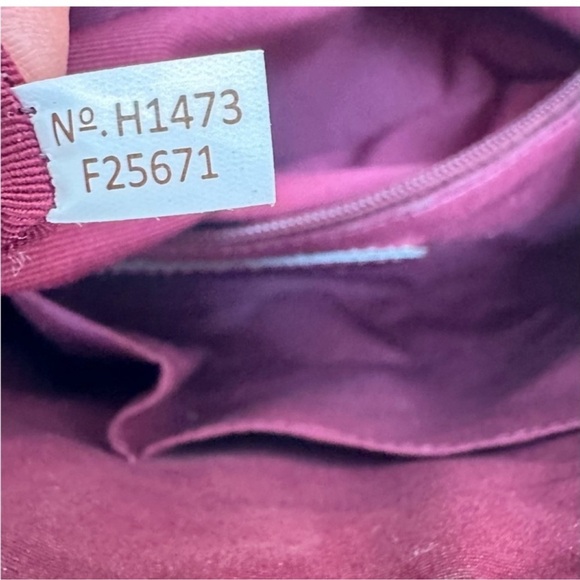 Coach Burgundy Shoulder Bag - Picture 4 of 13